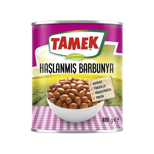 Tamek Haşlanmış Barbunya 800 G (7'li Paket) ürün görseli 1