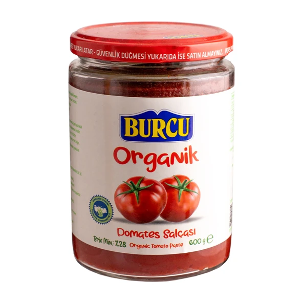Burcu Organik Domates Salçası 600 G (5'li Paket) ürün görseli 1