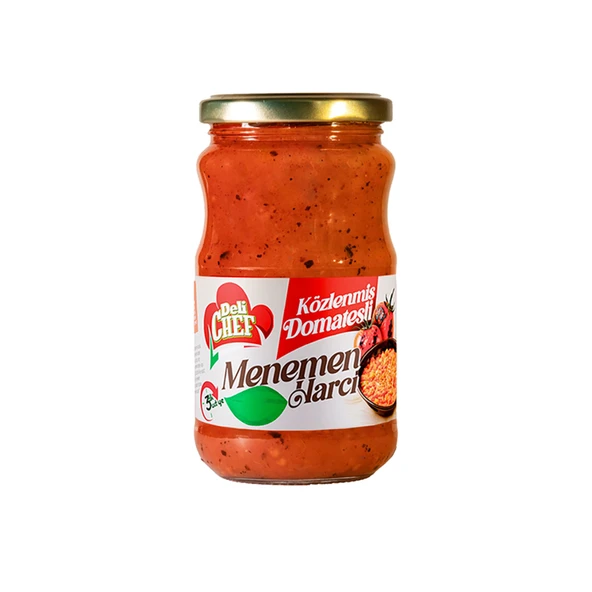Deli Chef Közlenmiş Domatesli Menemen Harcı 340 G (8'li Paket) ürün görseli 1