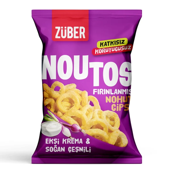 Züber Noutos Ekşi Krema ve Soğan 55 G (6'li Paket) ürün görseli 1