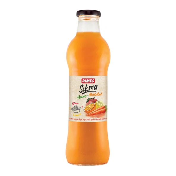 Dimes Moments Sıkma Havuç Portakal 700 Ml (4'li Paket) ürün görseli 1