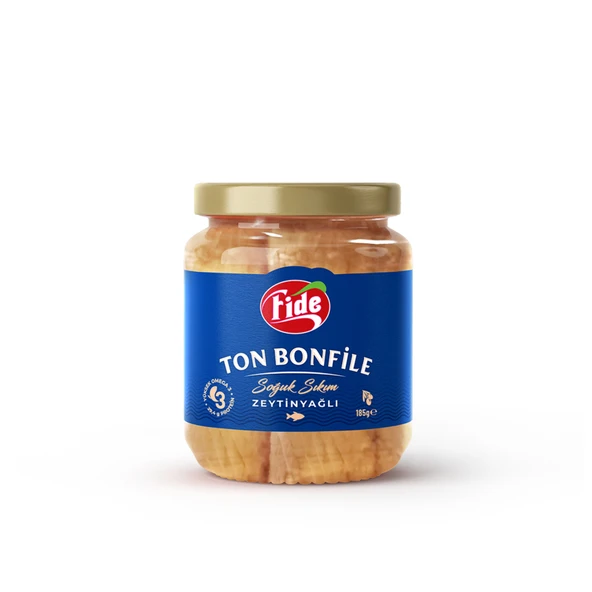 Fide Ton Bonfile Soğuk Sıkım Zeytinyağlı 185 G (7'li Paket) ürün görseli 1