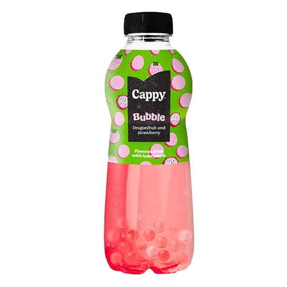 Cappy Bubble Ejder ve Çilek Aromalı İçecek Pet 330 Ml (8'li Paket) ürün görseli 1