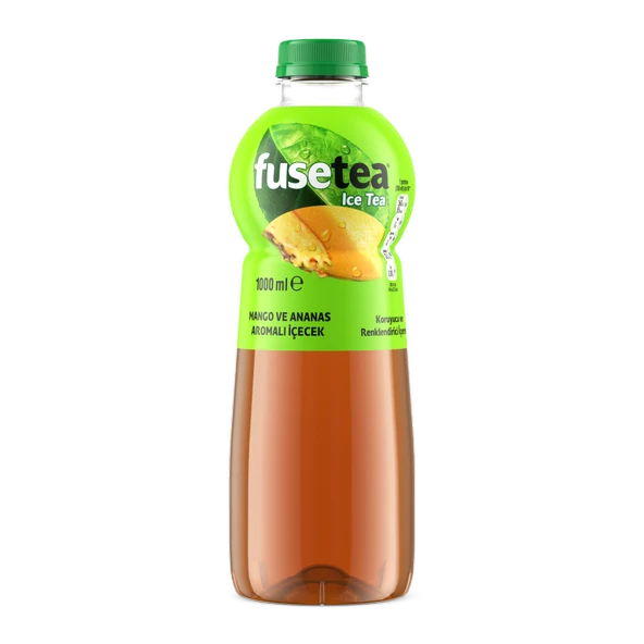Fuse Tea Mango Ananas Soğuk Çay Pet 1 L (8'li Paket) ürün görseli 1