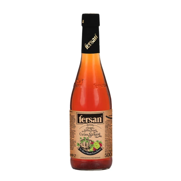 Fersan Detox Doğal Sirke Analı Üzüm Sirkesi 500 Ml (5'li Paket) ürün görseli 1