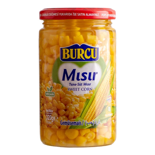 Burcu Mısır (Cam) 320 G (7'li Paket) ürün görseli 1