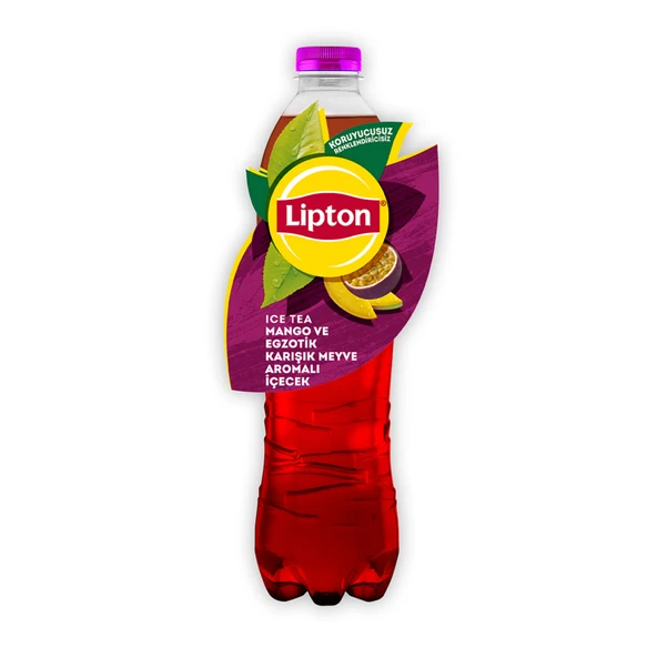 Lipton Ice Tea Mango ve Egzotik Meyve 1,5 L (8'li Paket) ürün görseli 1