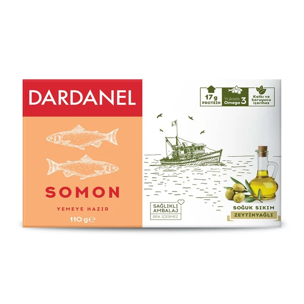 Dardanel Zeytinyağlı Somon 110 G (7'li Paket) ürün görseli 1