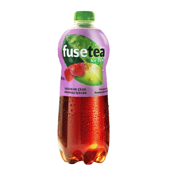Fuse Tea Kavun ve Çilek Aromalı Soğuk Çay 1 L (8'li Paket) ürün görseli 1