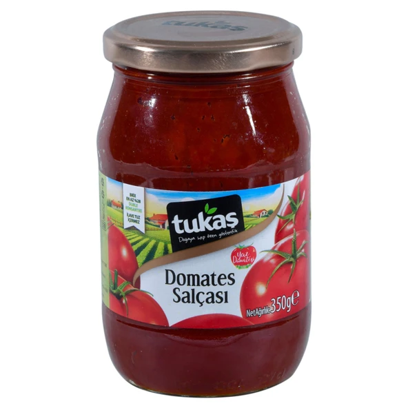 Tukaş Domates Salçası Cam 350 G (7'li Paket) ürün görseli 1