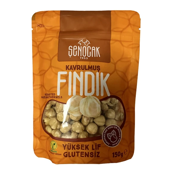 Şenocak Kavrulmuş Fındık 150 G (7'li Paket) ürün görseli 1