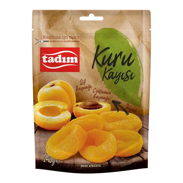Tadım Kuru Kayısı 140 G (3'li Paket) ürün görseli 1