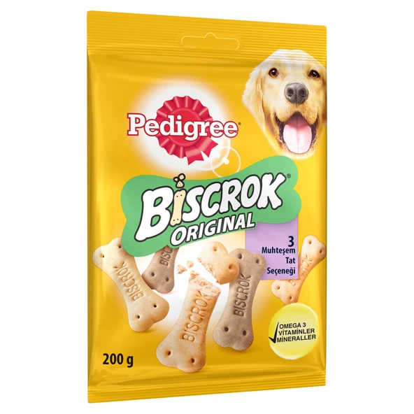 Pedigree Biscrock Ödül Bisküvisi 200 G (7'li Paket) ürün görseli 1