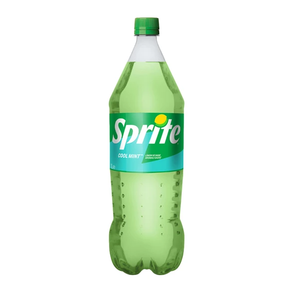 Sprite Cool Lemon Mint Limon & Nane Aromalı Gazoz 1 L (8'li Paket) ürün görseli 1