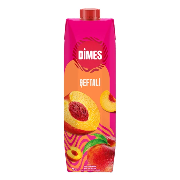 Dimes Şeftali Nektarı 1 L (7'li Paket) ürün görseli 1