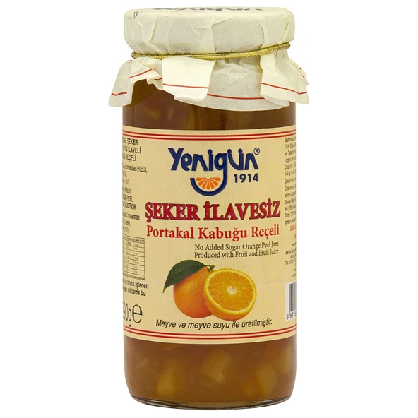 Yenigün Şeker İlavesiz Portakal Kabuğu Reçeli 290 G (2'li Paket) ürün görseli 1