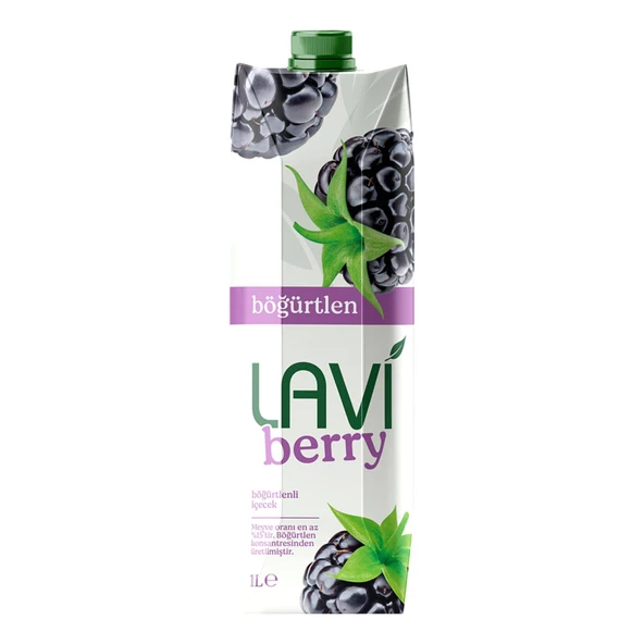 Lavi Berry Böğürtlen Meyveli İçecek 1 L (7'li Paket) ürün görseli 1