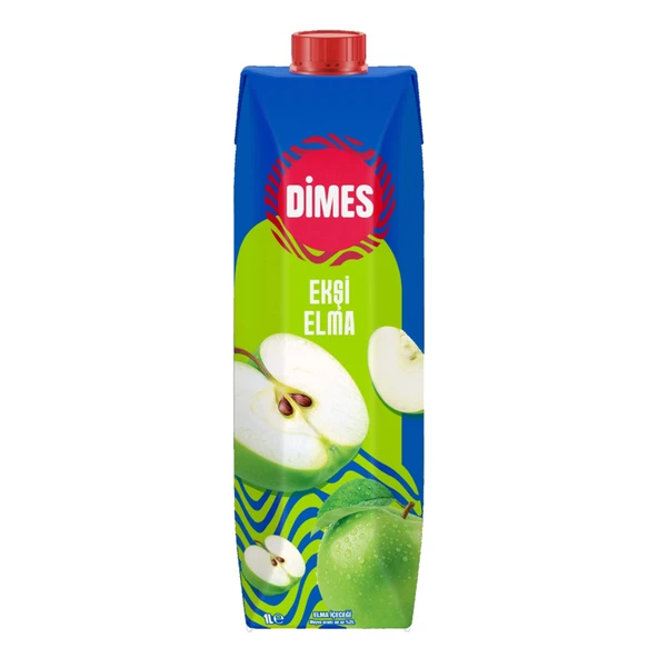 Dimes Ekşi Elma 1 L (6'li Paket) ürün görseli 1