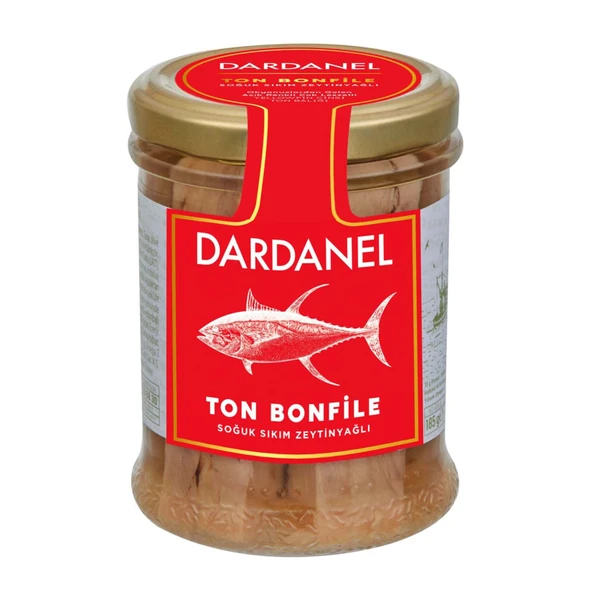 Dardanel Soğuk Sıkım Zeytinyağlı Ton Bonfile 185 G (6'li Paket) ürün görseli 1
