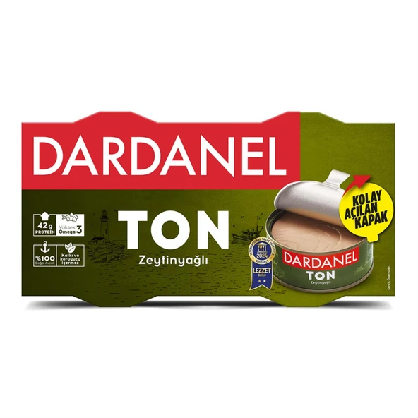 Dardanel Zeytinyağlı Ton Balığı 2 x 140 G (7'li Paket) ürün görseli 1