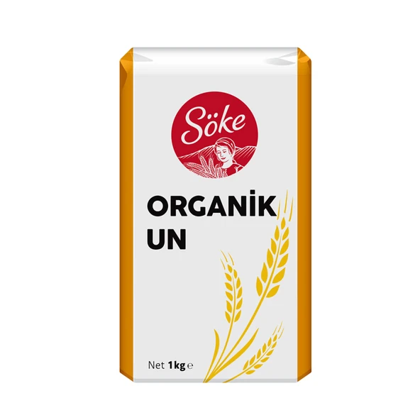 Söke Organik Un 1 Kg (8'li Paket) ürün görseli 1