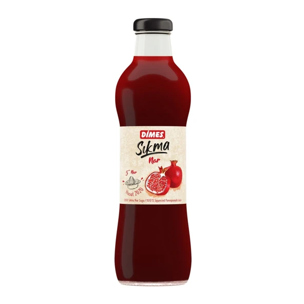 Dimes Moments Sıkma Nar Suyu 700 Ml (5'li Paket) ürün görseli 1
