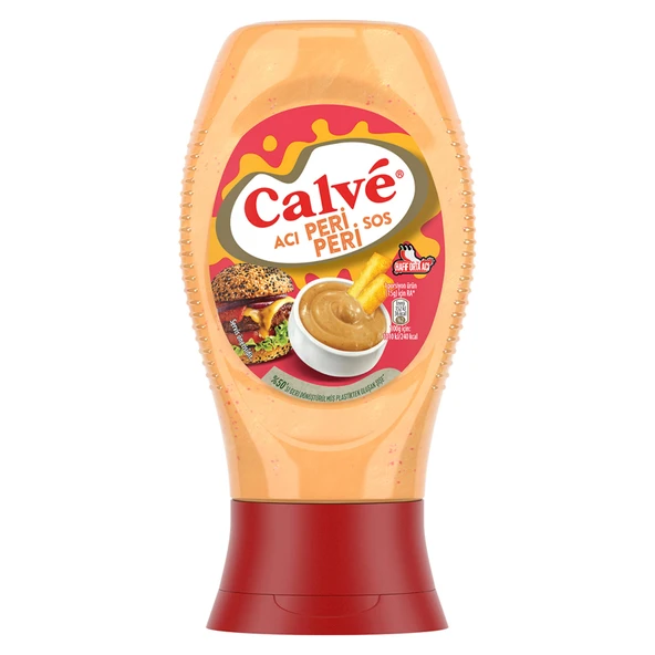 Calve Acı Peri Peri Sos 245 G (5'li Paket) ürün görseli 1