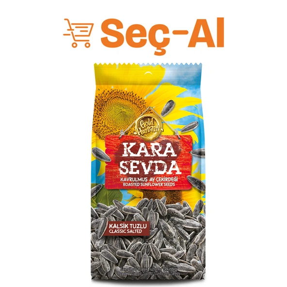 Kara Sevda Klasik Tuzlu Ayçekirdeği 180 G (6'li Paket) ürün görseli 1