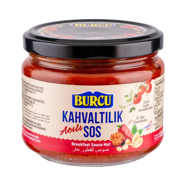 Burcu Kahvaltılık Sos Acı 320 G (6'li Paket) ürün görseli 1