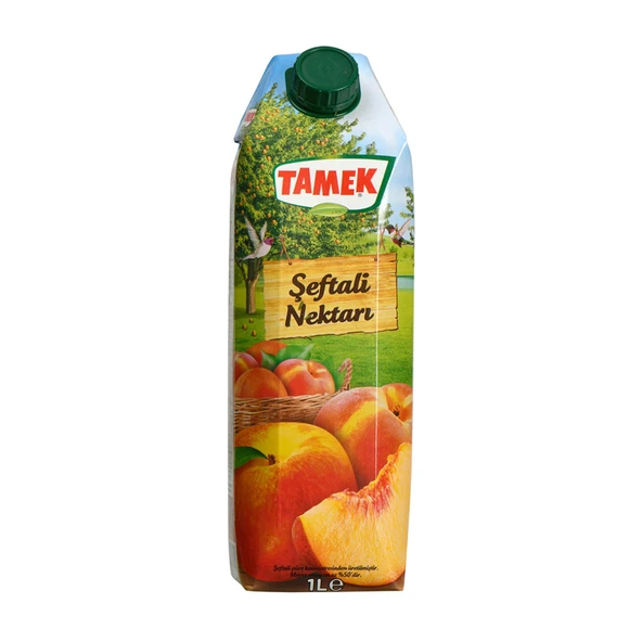 Tamek Şeftali Nektarı 1 L (7'li Paket) ürün görseli 1