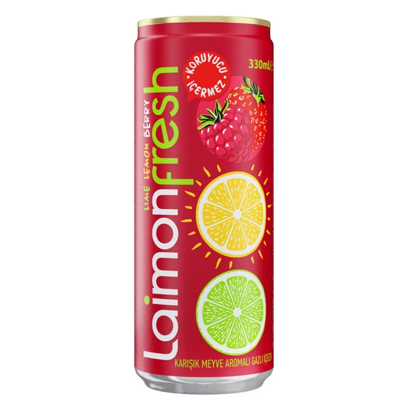 Laimonfresh Lime Lemon Berry 330 Ml (7'li Paket) ürün görseli 1