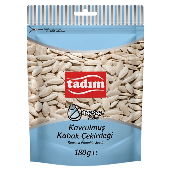 Tadım Kavrulmuş Tuzsuz Kabak Çekirdeği 180 G (6'li Paket) ürün görseli 1