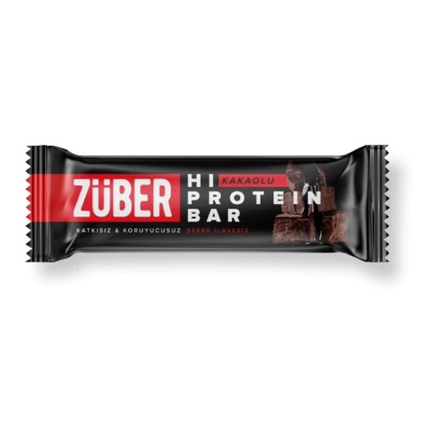 Züber Kakaolu Hi-Protein Bar 45 G (6'li Paket) ürün görseli 1