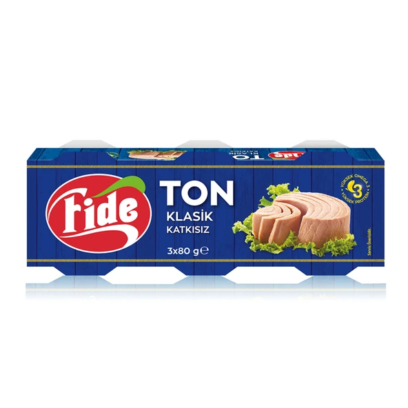 Fide Klasik Ton Balığı 3x80 G (7'li Paket) ürün görseli 1