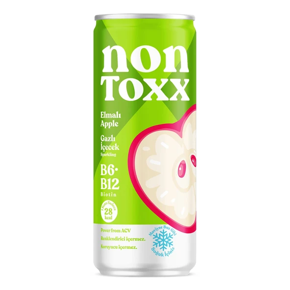 Nontoxx Elmalı Sirkeli İçecek 250 Ml (7'li Paket) ürün görseli 1