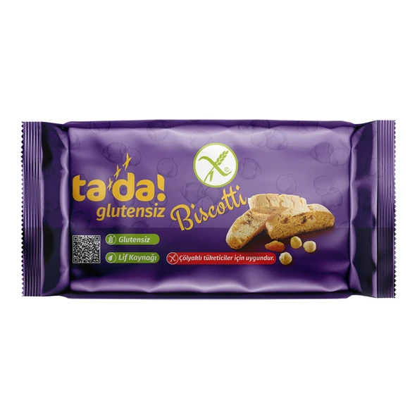 Tada Glutensiz Biscotti 110 G (6'li Paket) ürün görseli 1
