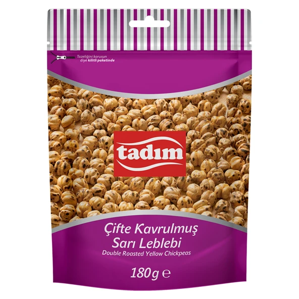 Tadım Çifte Kavrulmuş Sarı Leblebi 180 G (7'li Paket) ürün görseli 1