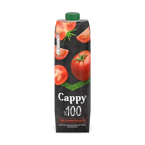 Cappy %100 Domates Suyu Karton Kutu 1 L (7'li Paket) ürün görseli 1