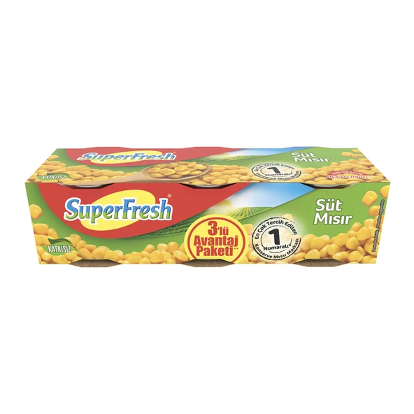 Superfresh Mısır 3x200 G (5'li Paket) ürün görseli 1