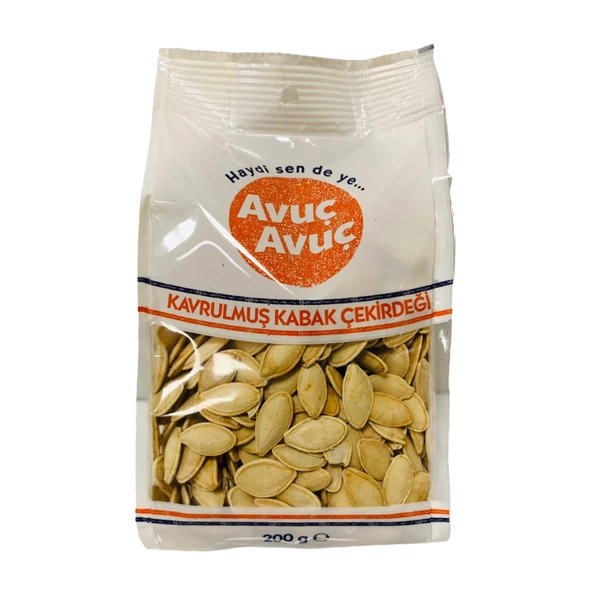 Avuç Avuç Kavrulmuş Kabak Çekirdeği 200 G (5'li Paket) ürün görseli 1