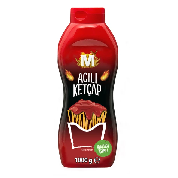 Migros Acılı Ketçap 1000 G (7'li Paket) ürün görseli 1