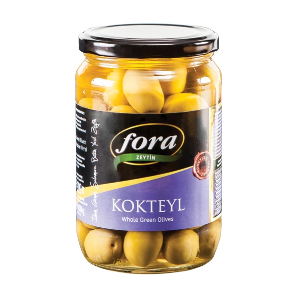 Fora Domat Kokteyl Zeytin 400 G 111-140 Ad/kg (7'li Paket) ürün görseli 1
