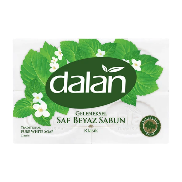 Dalan Banyo Beyaz Klasik 150 Gx4 (600 G) (3'li Paket) ürün görseli 1