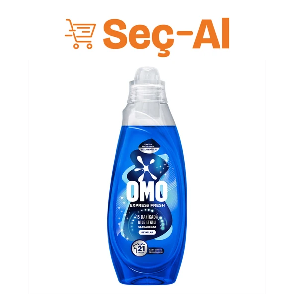 Omo Express Fresh Ultra Beyaz 840 Ml (6'li Paket) ürün görseli 1