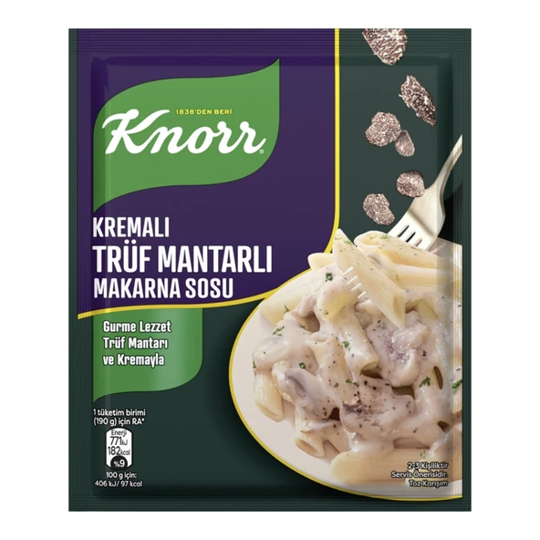 Knorr Kremalı Trüf Mantarlı Makarna Sosu 52 G (5'li Paket) ürün görseli 1