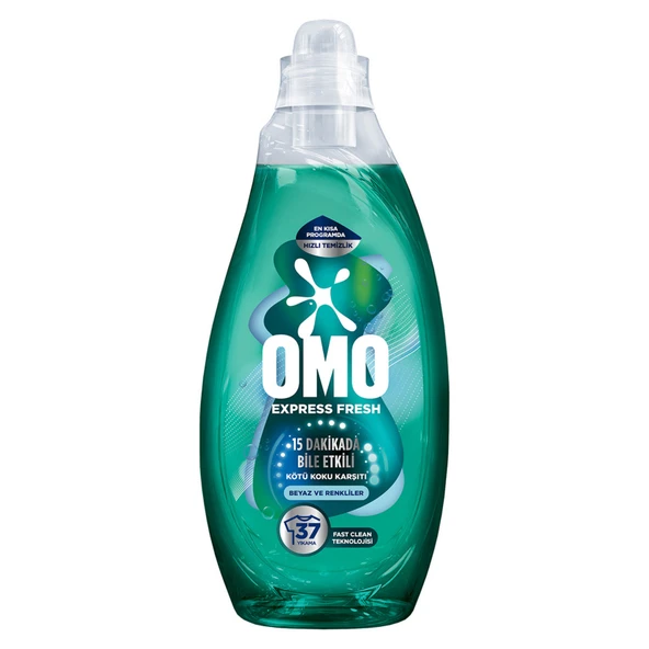 Omo Express Fresh Kötü Koku Karşıtı 1.48 L (5'li Paket) ürün görseli 1