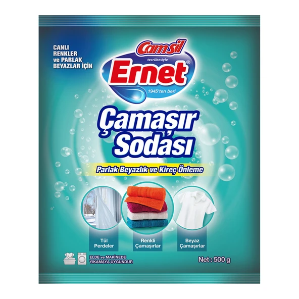 Ernet Çamaşır Sodası 500 G (8'li Paket) ürün görseli 1