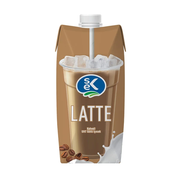 Sek Kahveli Sütlü İçecek Latte 330 Ml (5'li Paket) ürün görseli 1