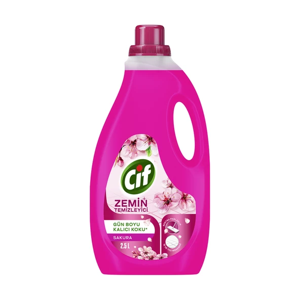 Cif Zemin Temizleyici Sakura 2.5 L (5'li Paket) ürün görseli 1