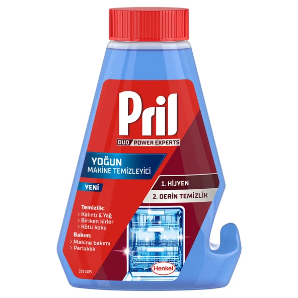 Pril Bulaşık Makinesi Temizleyicisi 250 Ml (5'li Paket) ürün görseli 1